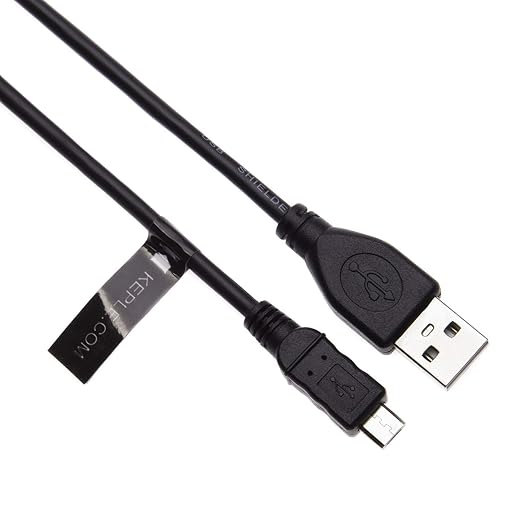 Amazon 1m USB Charging Cable - Compatible with Fire TV Stick, Echo Dot (2nd Gen), Fire 7, HD 8, HD 10 - High Speed - Image 1
