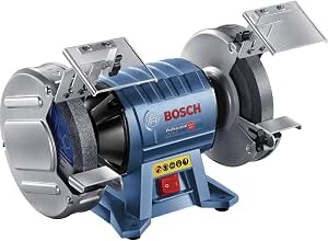 Bosch Professional GBG 60-20 grinding wheel (power 600 W, grinding wheel Ø 200 mm, vacuum speed 3,600 rpm, with 2 normal grain wheels) - Image 1