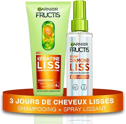 FRUCTIS KERATIN LISS ROUTINE 2 PRODUCTS - SH, SPRAY - Image 1