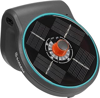 Gardena Ensemble d’arrosage Solaire AquaBloom : Système d’arrosage fonctionnant à l’énergie Solaire pour Plantes de Balcon et en Pot, Jusqu’à 4 m de Hauteur, Quelle Que Soit la Saison (13300-20) - Image 1