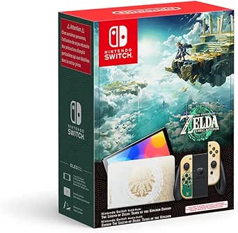 Console Nintendo Switch - Modèle OLED - Edition The Legend of Zelda : Tears of the Kingdom - Image 1