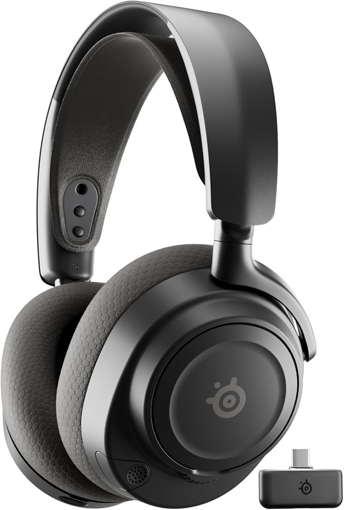 SteelSeries Arctis Nova 7 Gen2 Cross-Platform Wireless Headset -Real-time App Control - 50H+ -Magnetic Neodymium Speakers -Mixable 2.4GHz/Bluetooth -PC,PS5,Switch1/2,Mobile - Image 1