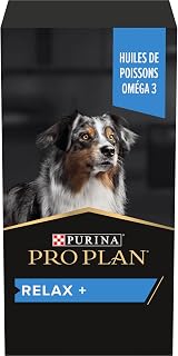 PURINA PRO PLAN | Relax+ | Chien | Aliment complémentaire pour Chien Adulte | Apaise et calme les comportements excessifs, préserve un état émotionnel positif| Huile | Bouteille de 250ml - Image 1