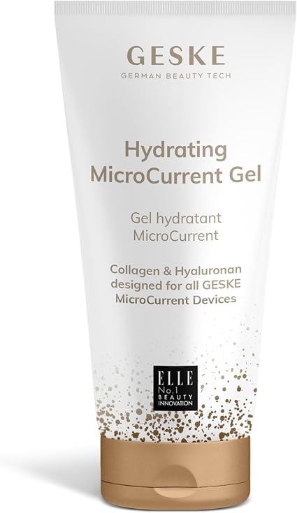 GESKE | MicroCurrent Moisturizing Gel | Essential for All GESKE Microcurrent Devices | Intense Glycerine Face Care | Gentle Care | Water Based Contact Gel - Image 1