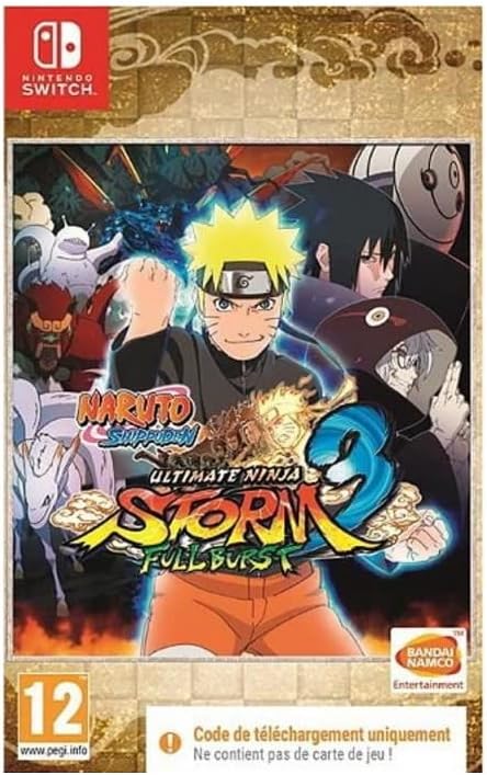 Naruto Ultimate Ninja Storm 3 Full Burst (Download Code for Switch in the Box - no disc) - Image 1
