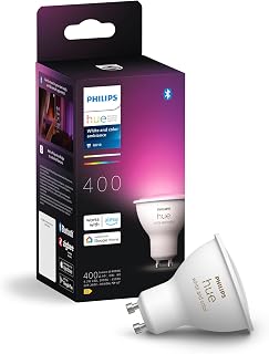 Philips Hue White & Color Ambiance Kit de Démarrage, lot de 2 ampoules connectées E27 75W, 1100 Lumens, Pont et télécommande, Contrôle Bluetooth, Intégration Alexa/Google Assistant/Apple HomeKit - Image 1