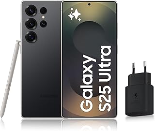 Samsung Galaxy S25 Ultra, Smartphone Android 5G avec Galaxy AI, 1 To, Chargeur secteur rapide 25W inclus, Smartphone déverrouillé, Noir Titane, Version FR - Image 1
