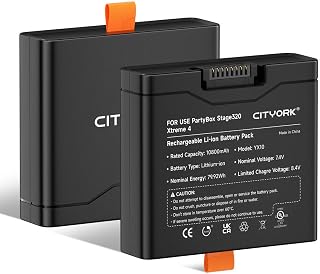 7.4V/10800mAh Replacement Battery for JBL Partybox Stage 320 / JBL Xtreme 4 Bluetooth Speaker, can be replaced in seconds, so the party lasts twice as much - Image 1