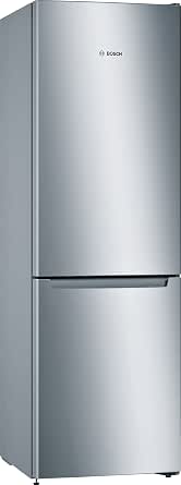 Bosch KGN33NLEB Series 2 Freestanding Combination Refrigerator - 282L - L 60 cm x H 176 cm - Stainless Steel          [Energy Class E] - Image 1