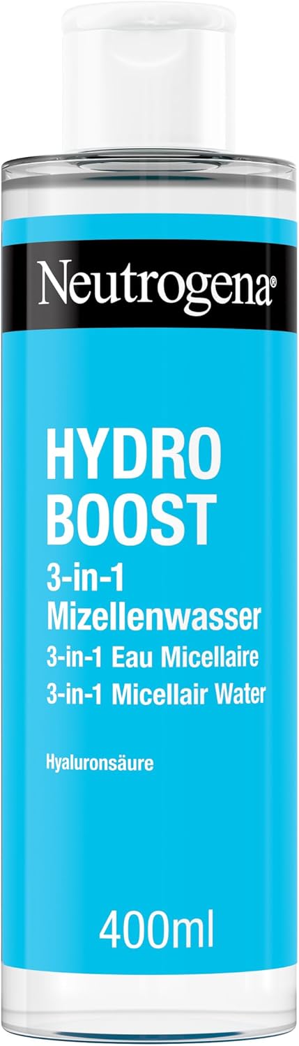 Neutrogena Hydro Boost Eau micellaire – Nettoyage efficace et doux du visage – 400 ml - Image 1