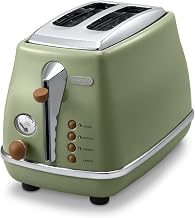 De'Longhi CTOV 2103.GR Grille-Pain, Olive - Image 1