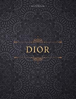 Notebook Dior Personalized Name Cover Lined Journal: Small Business, 8.5 x 11 inch, 21.59 x 27.94 cm, Financial, A4, Paycheck Budget, Daily, Teacher, Over 110 Pages, Daily Journal - Image 1