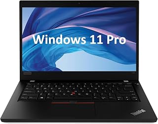 Lenovo Thinkpad L490 Business Laptop, 14“Screen Display, Intel Core i5-8265U, RAM 16 Go, SSD 512 Go, Clavier QWERTY, Windows 11 Pro (renouvelé) - Image 1