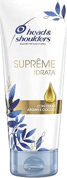 Head & Shoulders Supreme Anti-Dandruff Moisturizing Conditioner with Argan & Coconut Oils for Scalp & Hair 220ml - Image 1