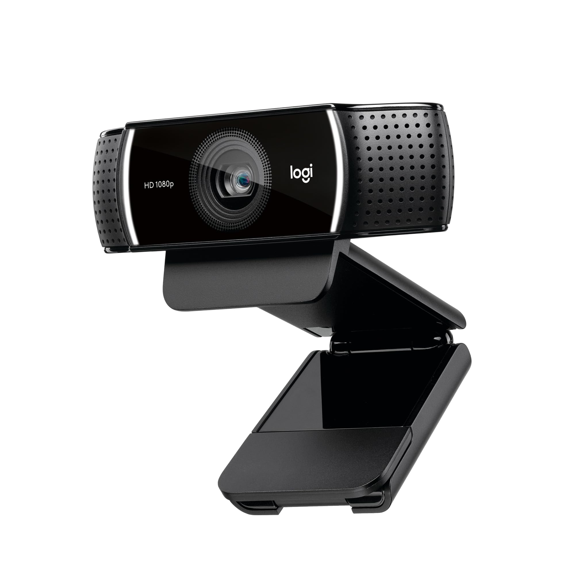 Logitech C922 Pro Stream Webcam, Ultra-Fast Streaming HD 1080p/30fps/HD 720p/60ims, Stereo Audio, HD Correction, Auto Focus, Youtube, Twitch, Camera PC/Mac/Laptop/Macbook/Tablet - Image 1