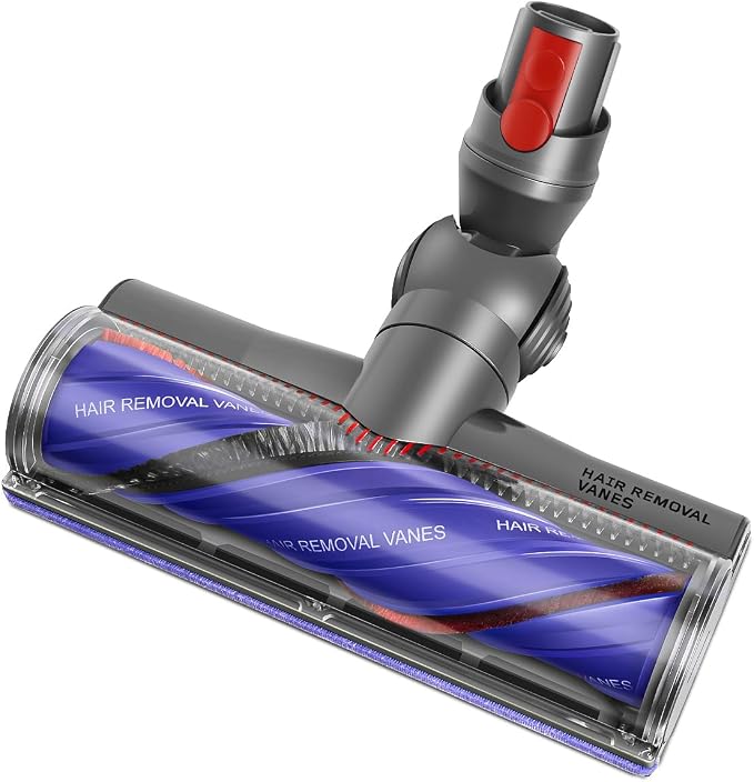 Anti-tangle Brush for Dyson V12 Detect Slim & V9 Motorbar Vacuum Cleaner, Ideal for Smooth Floors and Carpets - Image 1