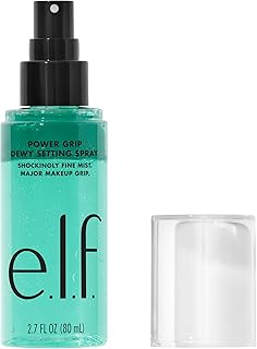e.l.f. Spray Power Grip Dewy Setting - Formule ultra fine et longue durée - Fixe le maquillage pour une finition hydratée et profonde, végétalien et sans cruauté envers les animaux - Image 1
