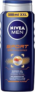 Nivea Men Lot de 3 flacons de gel douche pour le corps, le visage et les cheveux (3 x 500 ml) - Image 1