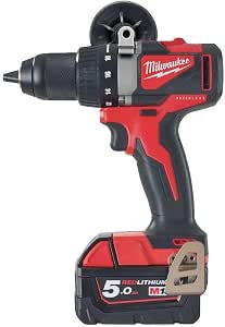 MILWAUKEE M18 BLDD2-502X Screwdriver Drill – 2 x 18V 5.0 Ah Batteries, Charger, in Box – 4933464515 - Image 1