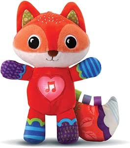 VTech - Malo, My Fox Dodo, Soft Fox Soft Toy, Baby Comforter, Soft Music and Soothing Sounds, Machine Washable, Newborn Gift - Image 1