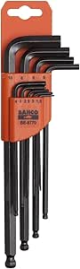 Bahco 9770 BE-9770 1.5 - 10 mm Hex Key Set - Image 1