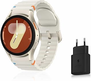 Samsung Galaxy Watch7, Montre Connectée, Suivi de Santé, Suivi de Sport, 40mm, 4G, Crème, Galaxy AI, Chargeur secteur inclus (Version FR) [Exclusivité Amazon] - Image 1