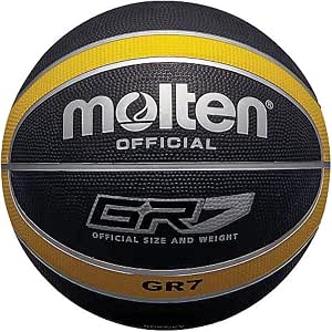 Molten Basketball Ball - Red/White/Silver, Size 7, Unisex - Image 1