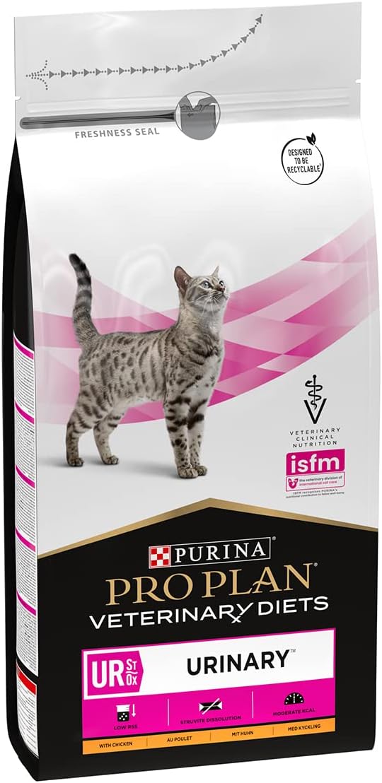 PRO PLAN Veterinary Diets UR St/Ox Urinary | 1.5 kg | Complete dietary food for adult cats and kittens | To dissolve struvite stones - Image 1