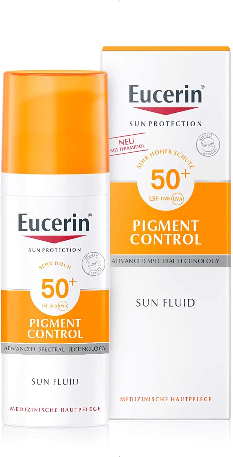 Eucerin Pigment Control LSF 50+ Sun Fluid, 50 ml Solution - Image 1
