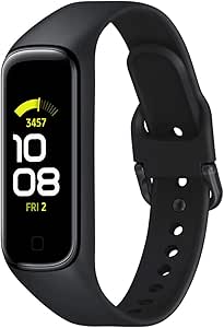 Samsung Galaxy Fit2 Fitness Tracker with 1.1 Inch AMOLED Color Display, Comfortable, Waterproof, Up to 21 Days of Battery Life, Sleep Analysis, Black - Image 1