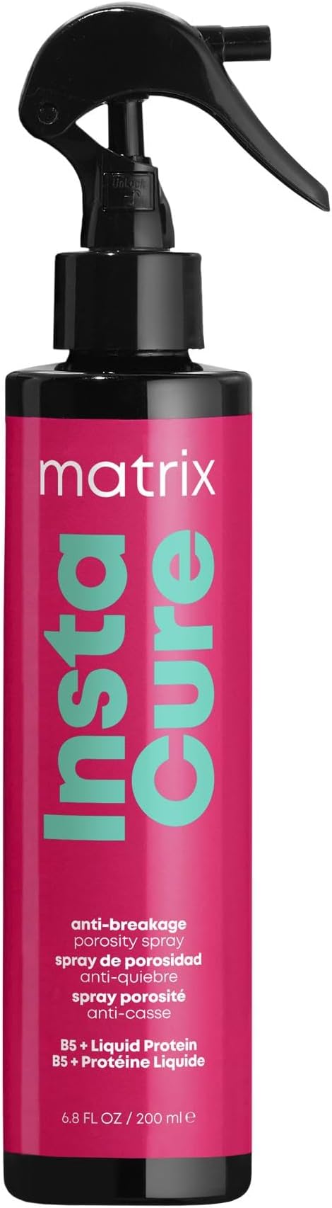 Matrix InstaCure Leave-In Anti-Breakage Spray for Damaged Hair with B5 and Liquid Protein, 1 x 200 ml - Image 1