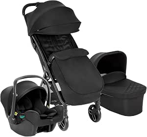 Graco - MYAVO™ TRIO - Lightweight stroller with quick release (0-22 kg), baby car seat (40 to 75 cm), carrycot (mx 9 kg); Midnight colour - Image 1