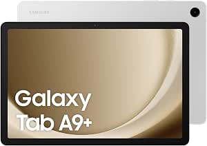 Samsung Galaxy Tab A9+ Android Tablet, 64GB Storage, 11" Large Screen, WiFi, 3D Sound, Silver (French Version) - Image 1