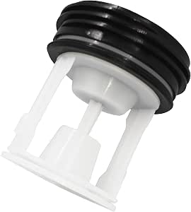 Replacement Lint Filter Compatible with Bauknecht, Whirlpool, Indesit Washing Machines 481248058385 and C00312342 - Pump Filter for Optimum Performance - Image 1