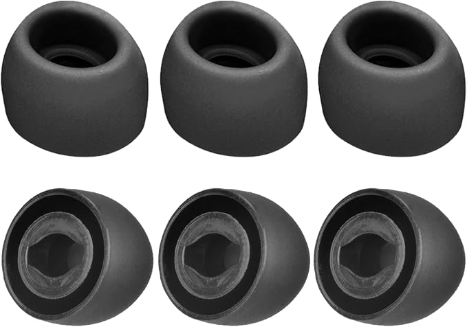 Samsung Galaxy Buds Pro 3 Sizes S/M/L Silicone Eartips for Samsung Galaxy Buds Pro, Anti-Slip, Dust Protection, Charging Case Compatible (3 Pairs) - Image 1