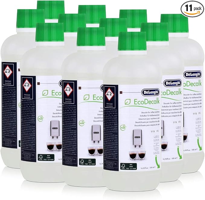 11 x DeLonghi sER 3018 ecoDecalk descaler fürKaffeevollautomaten - Image 1