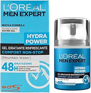 L'Oréal Paris Men Expert Hydra Power crème hydratante et rafraîchissante pour le visage pour homme 48H, 50 ml - Image 1