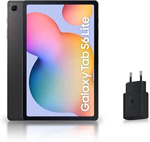 Samsung Galaxy Tab S6 Lite 2024, 10.4'' 64GB, WiFi, Anthracite, with 25W Fast Mains Charger, S Pen Included, FR Version - Image 1