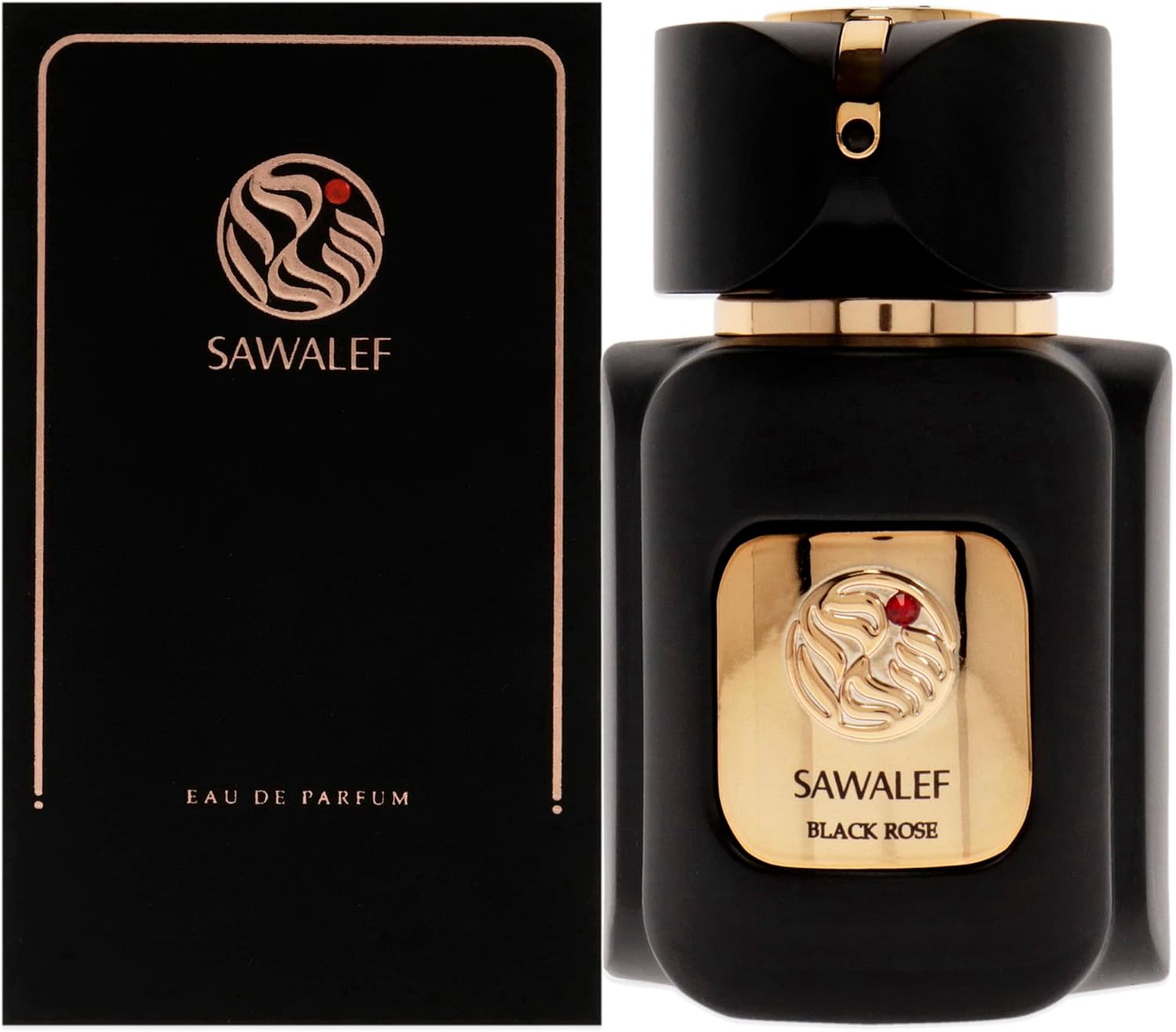 Sawalef Black Rose Eau de Parfum (Unisex) 80 ml - Image 1