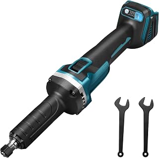 Cordless Straight Grinder Compatible with Makita 18V Battery, Brushless Straight Grinder, 6mm Chuck and 4 Variable Speeds (No Battery) - Image 1