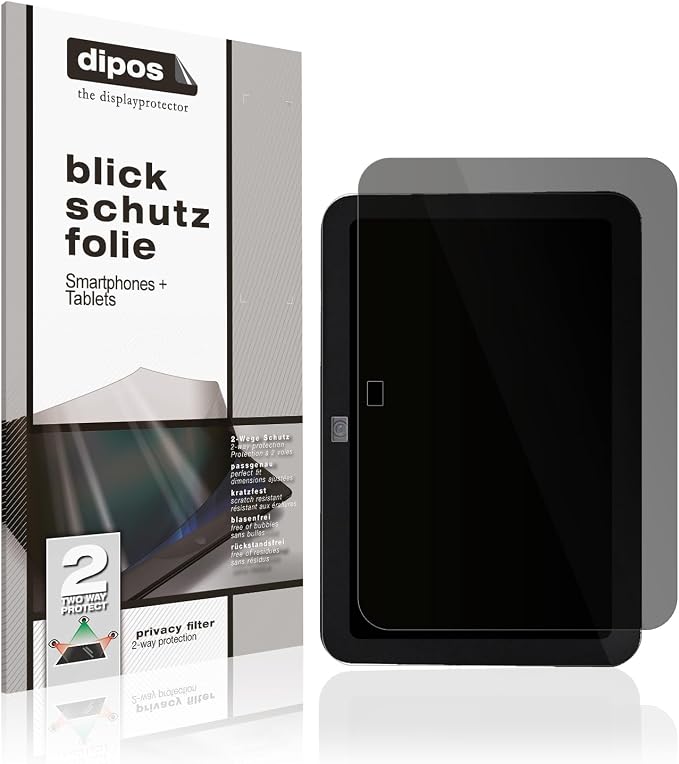 dipos I Protection écran de Confidentialité Compatible avec Amazon Echo Show 8 (2023) Protecteur d'écran Privacy Anti-Espion - Image 1
