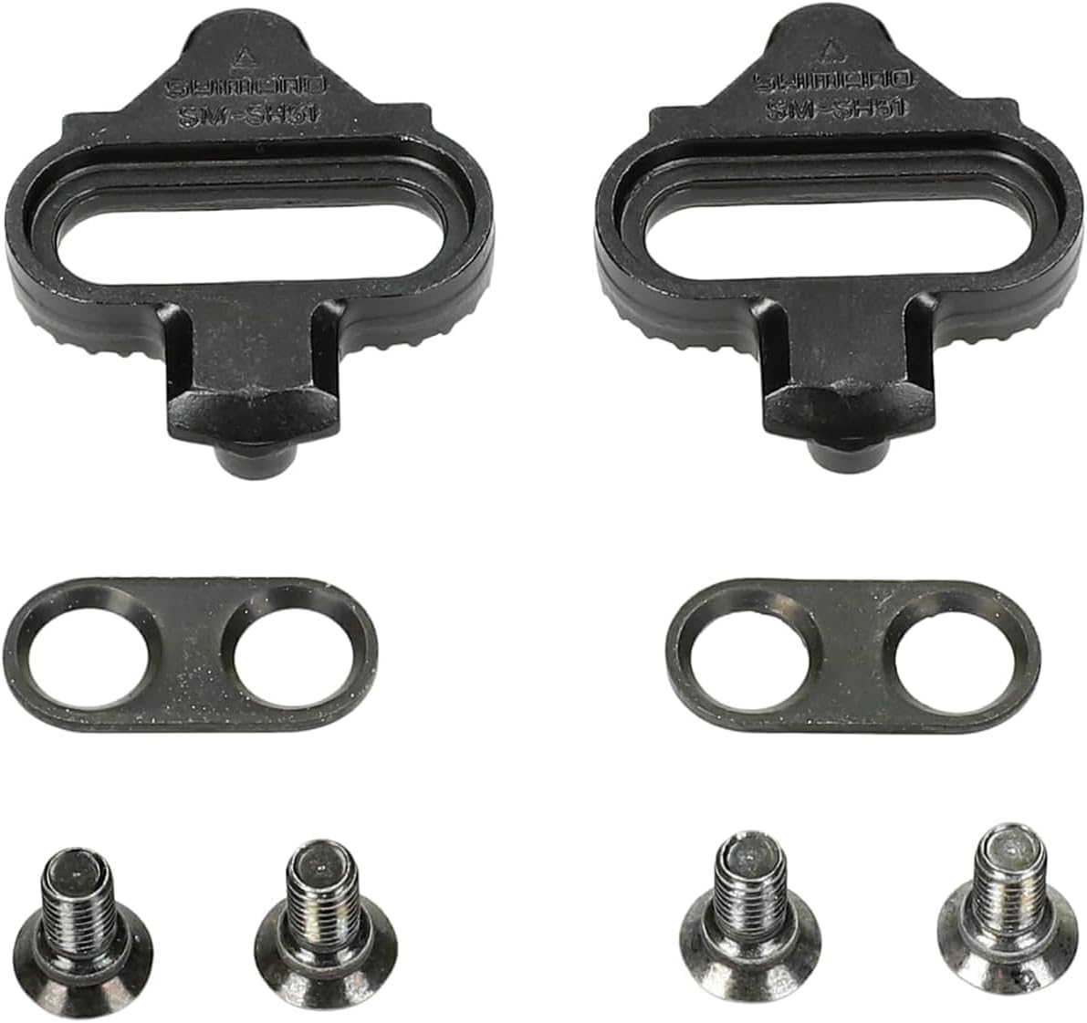 Shimano SPD Plate Set SM-SH51, Black, One Size - Image 1