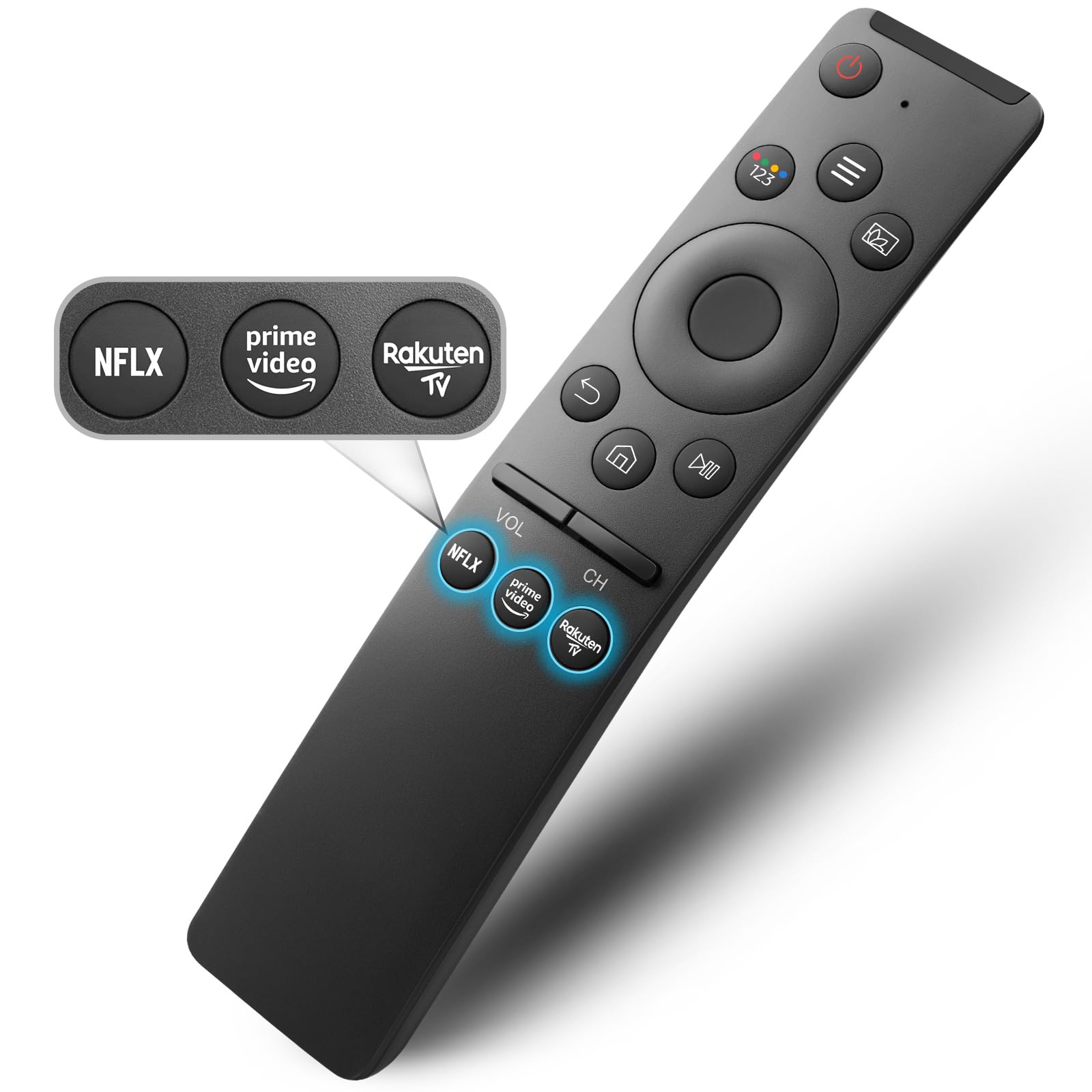 Universal Remote Control for Samsung Smart TV Replacement Remote Control for Samsung TV QLED UHD SUHD HDR LCD LED HDTV Frame Curved 4K 8K 3D Smart TVs - Image 1