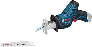 Bosch Professional 12V System cordless sabre saw GSA 12V-14 (cutting capacity wood/metal profiles: 65/50 mm, with 2 blades) - Image 1