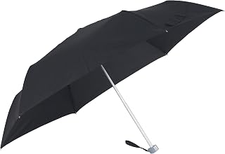 Rain Pro 3 section manuelle parapluie plat 24 cm, noir - Image 1