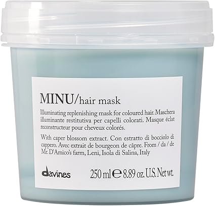 Davines Pflege Minu Hair Mask 250 ml, (Pack of 1) - Image 1