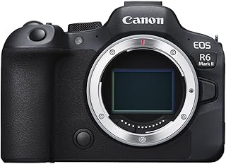 Canon Boîtier EOS R6 Mark II Noir - Caméra Reflex Numérique - 24,2 Mégapixels - Vidéo 4K - AF Hybride - 12 fps - ISO 100-102400 - Image 1