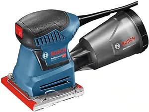 Bosch Professional V System GSS 140-1A Cordless Vibrating Sander (with microfilter collector box, 2 sanding sheets, 1 sanding plate, perforation template) - Image 1
