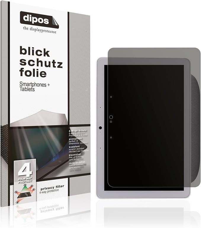dipos I Privacy Screen Protector Compatible with Google Nest Hub Max 3.Gen Privacy Screen Protector Anti-Spy - Image 1