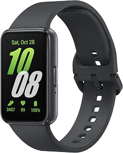 Samsung Galaxy Fit3 Smart Watch with 40mm AMOLED Display, Aluminum Body, Full Fitness and Health Tracker, Up to 13 Day Battery, Fast Charging, 5 ATM, Grey - Image 1